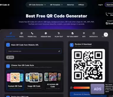 AI Powered QR Code Generator
