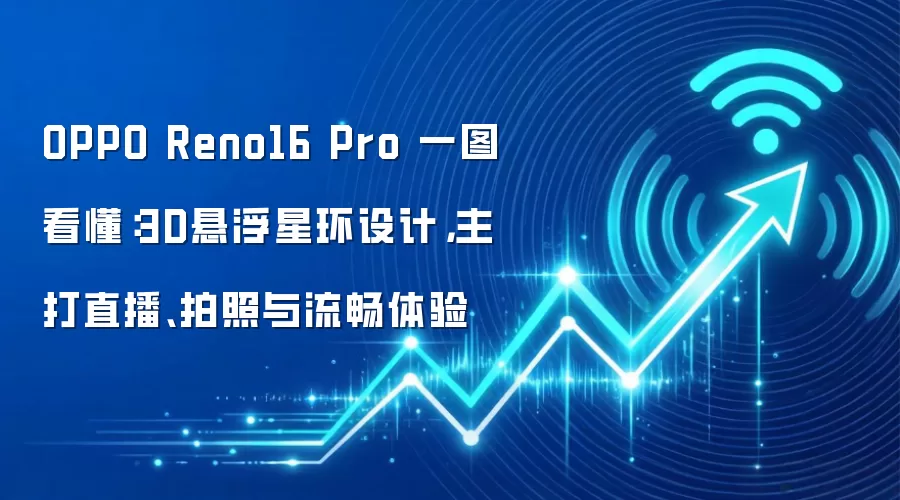 OPPO Reno16 Pro 一图看懂：3D悬浮星环设计，主打直播、拍照与流畅体验