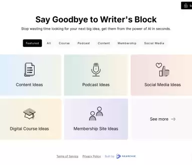 Idea Generators-Copy Creator