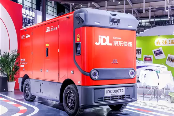 载重1吨+L4级自动驾驶!京东发布“独狼”第六代智能配送车Plus版
