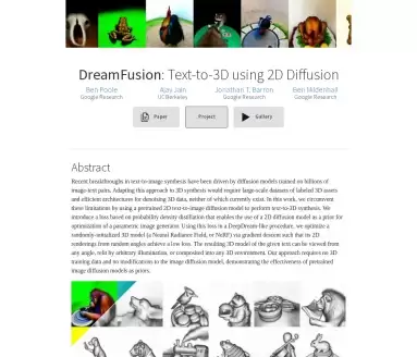 DreamFusion