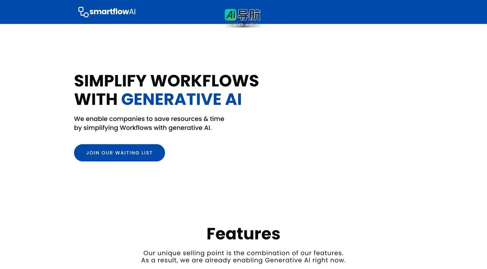 SmartflowAI 通过生成式AI简化工作流程，帮助企业节省资源与时间