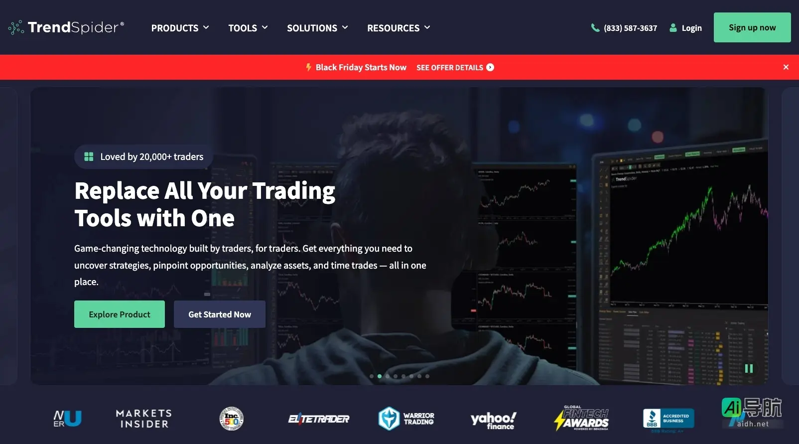 trendspider TrendSpider是一个为交易者提供自动化技术分析和策略优化的综合平台