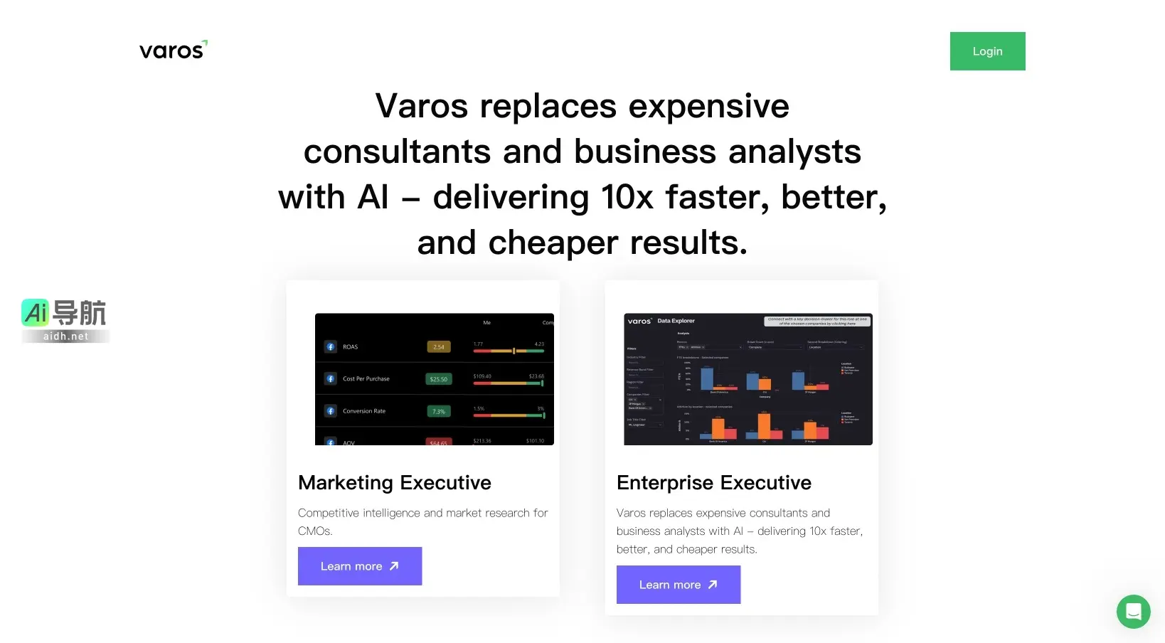 Varos AI Consultants 通过人工智能提供快速、优质且经济的竞争情报和市场研究服务