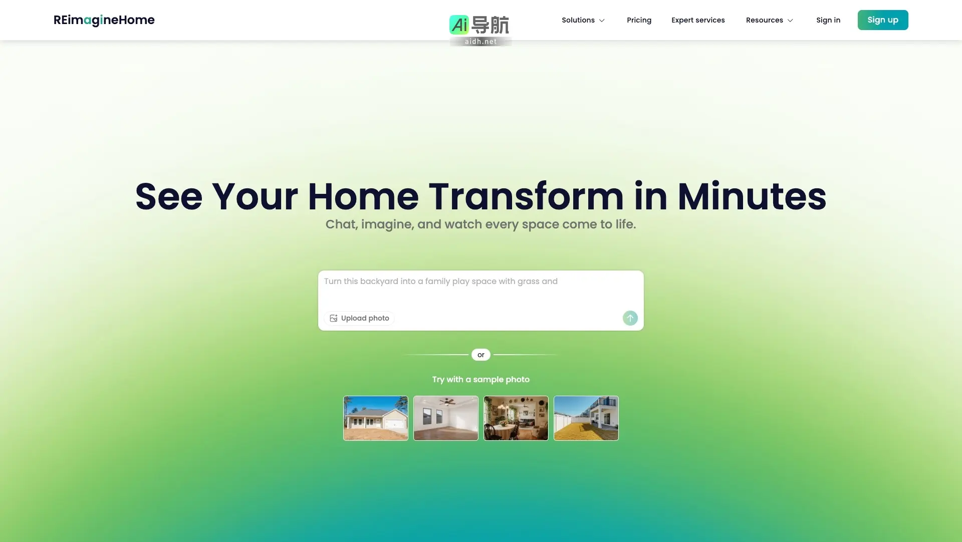 REimagine Home AI 通过AI技术快速实现房屋设计与改造，提升房地产和室内设计的效率与创意
