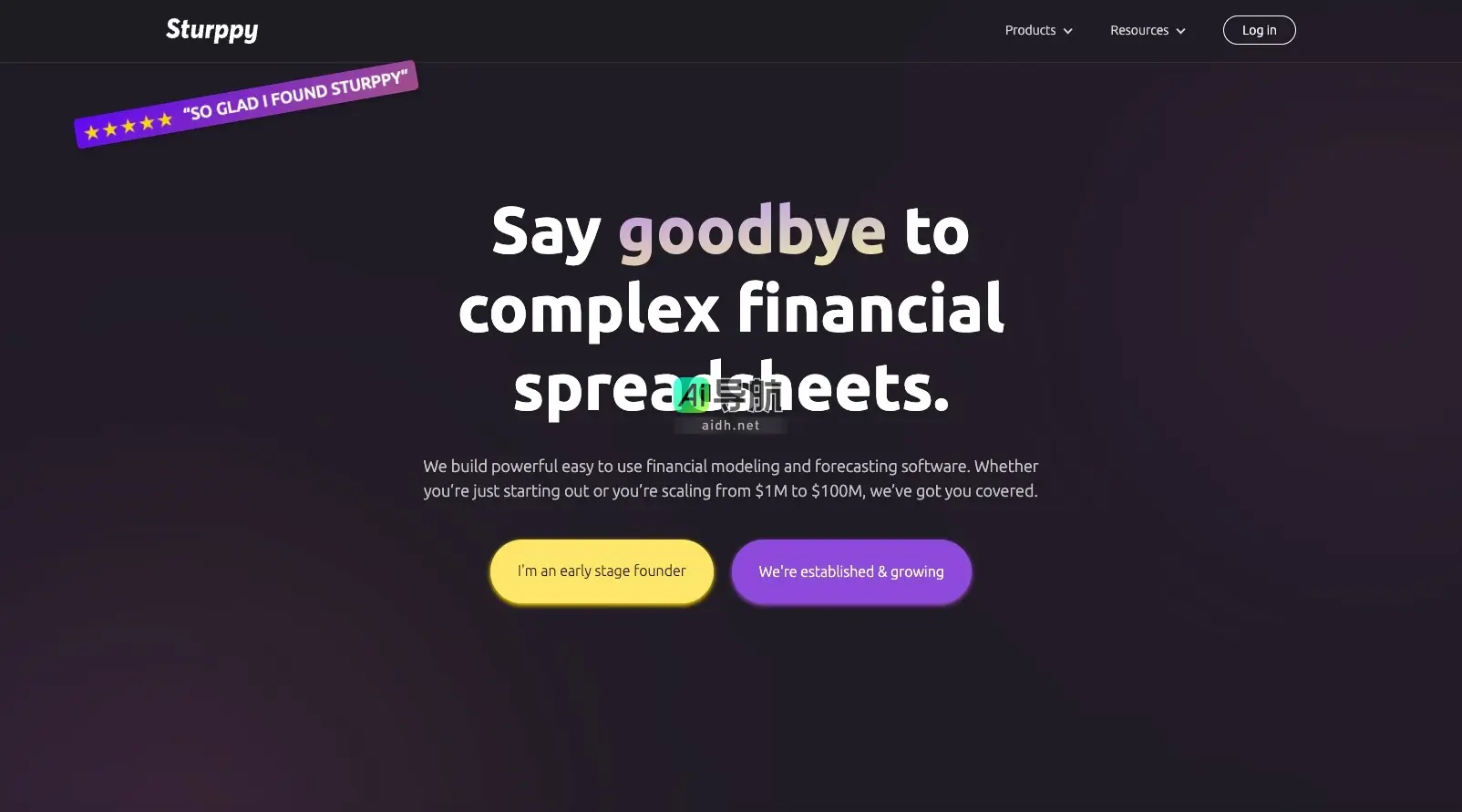 Startups Sturppy为初创企业提供简便的财务建模和预测工具，助力快速成长与融资准备