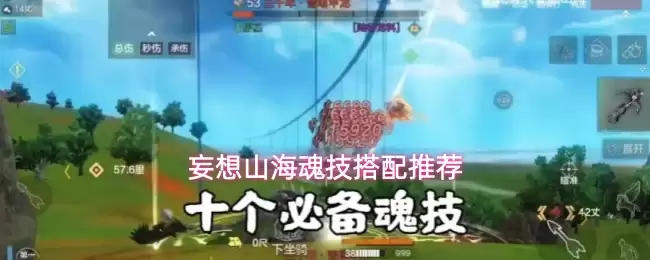 妄想山海魂技搭配推荐