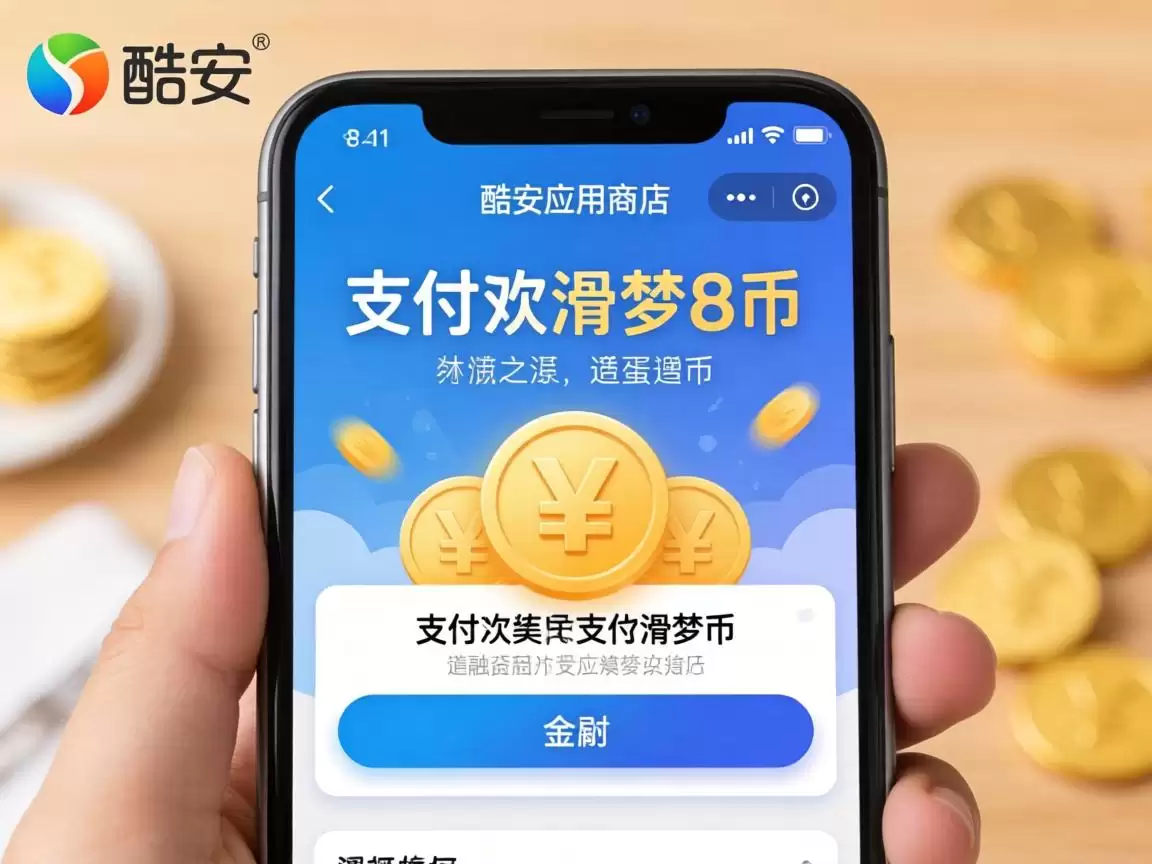 如何在酷安应用商店支付滑稽币