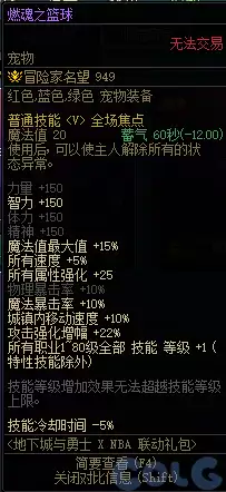 DNFNBA联动礼包内容一览