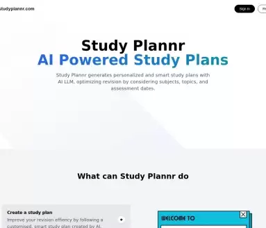 Study Plannr