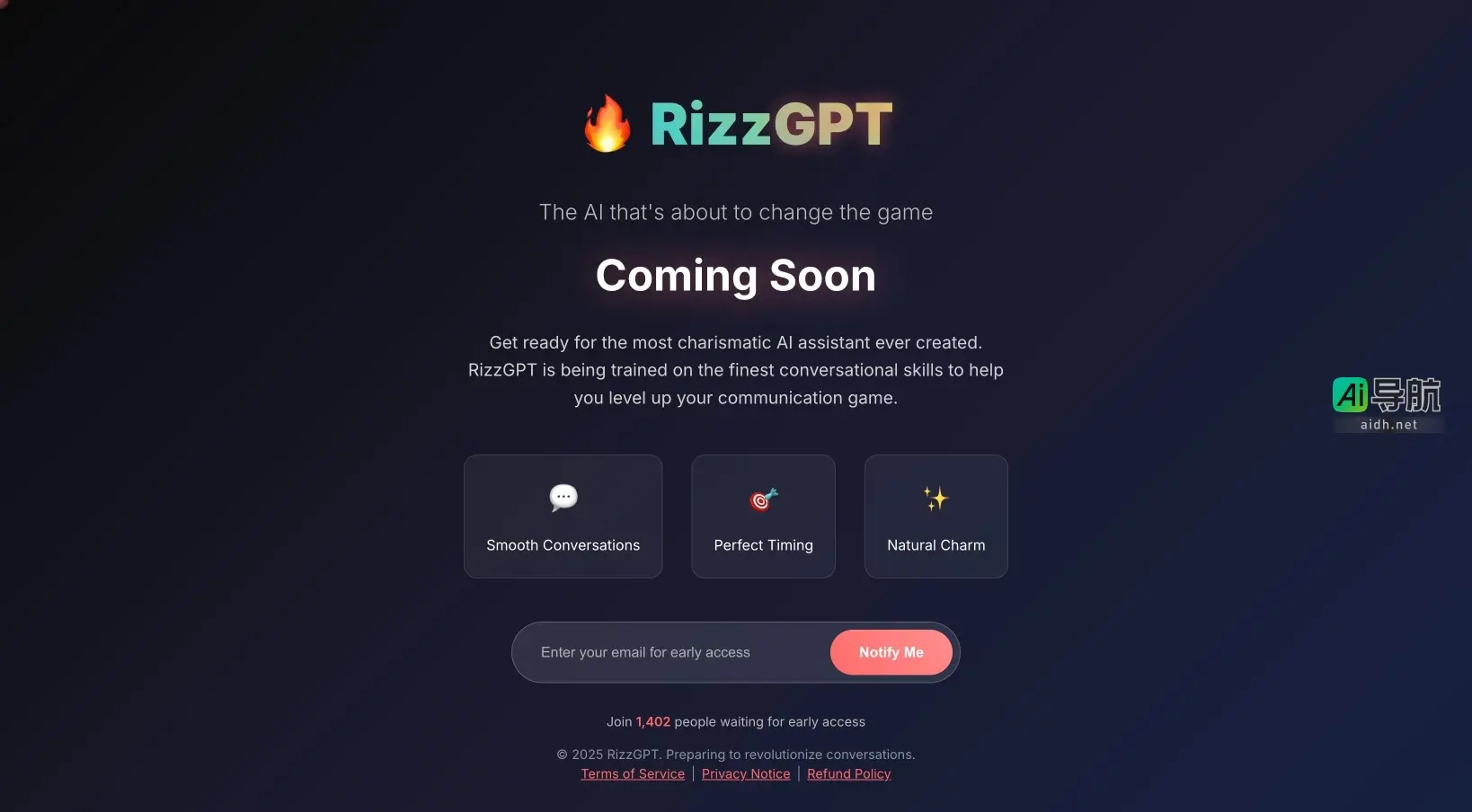 RizzGPT 是一个旨在提升沟通技巧的智能助手，助你实现流畅自然的对话