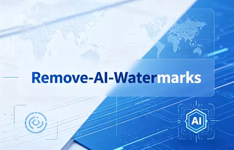 Remove-AI-Watermarks:开源AI图像水印清除工具,批量去除可见隐水印与溯源元数据 Remove-AI-Watermarks:开源AI图像水印清除工具,批量去除可见隐水印与溯源元数据