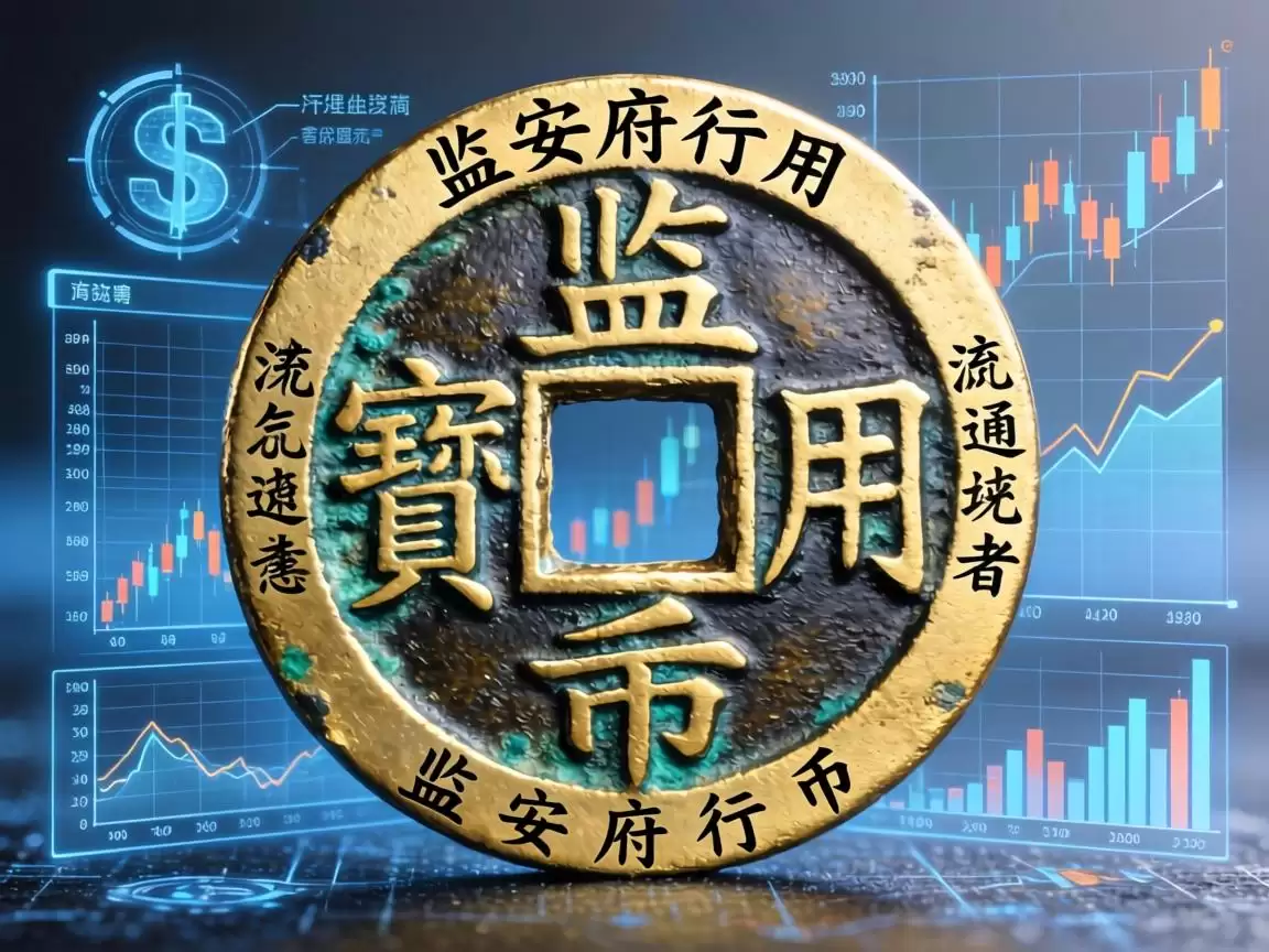 监安府行用币,古代货币流通的见证者 监安府行用币,古代货币流通的见证者