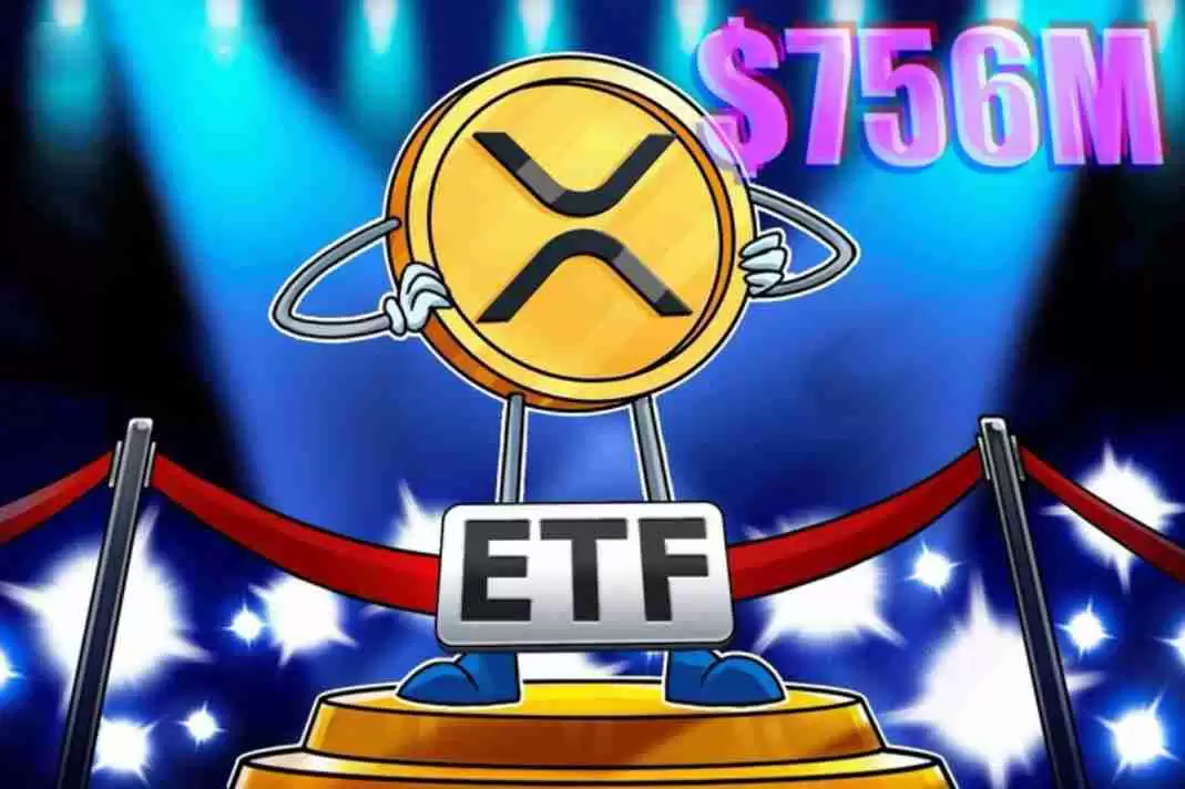 瑞波币XRP ETF资金流入超7.56亿美元,看涨背离预示趋势逆转 瑞波币XRP ETF资金流入超7.56亿美元,看涨背离预示趋势逆转