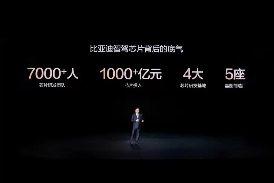 比亚迪发布4nm制程智驾芯片,为城市领航安全兜底无赔付上限