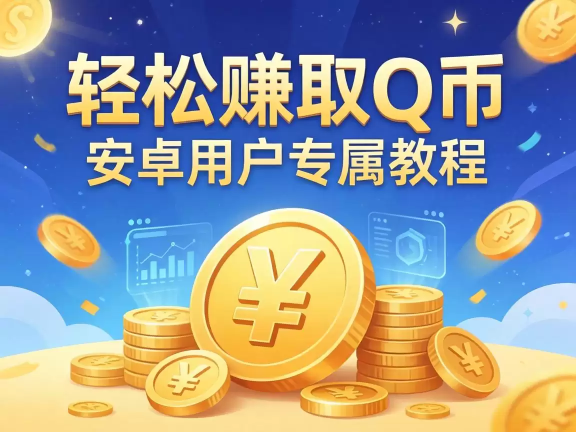 轻松赚取Q币,安卓用户专属教程 轻松赚取Q币,安卓用户专属教程