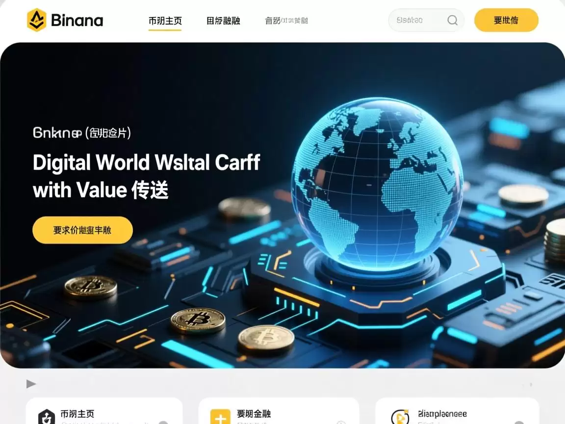 币安主页图片,数字世界的视觉名片与价值传递 币安主页图片,数字世界的视觉名片与价值传递