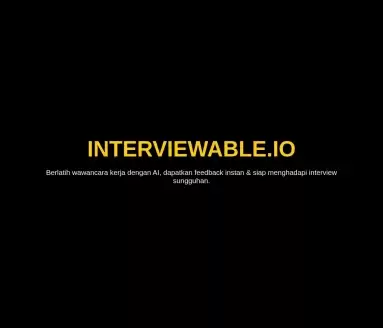 Interviewable