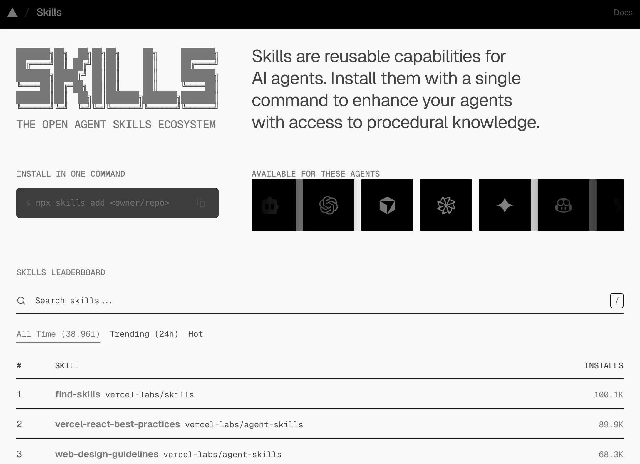 40 个 Agent Skills 精选资源:入门教程 + 实用工具 + 必装推荐