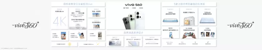 4K Live原相机,帧帧丝滑真清晰,vivo S60系列正式发布 4K Live原相机,帧帧丝滑真清晰,vivo S60系列正式发布