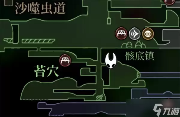 一文了解《空洞骑士丝之歌》苔莓所在位置
