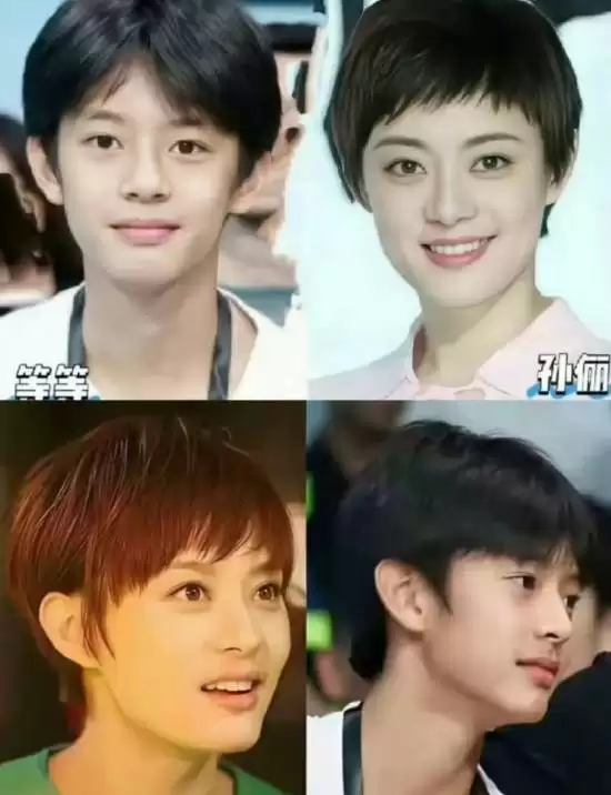 等比例复刻！孙俪儿子化个妆直接能演甄嬛了