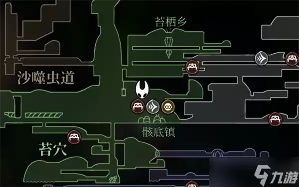 一文了解《空洞骑士丝之歌》苔莓所在位置