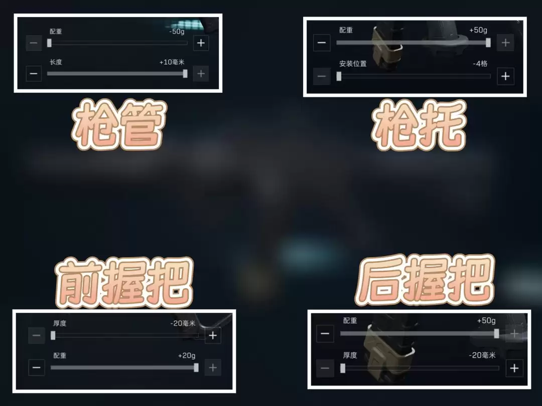 三角洲行动MCX LT突击步枪改装方案