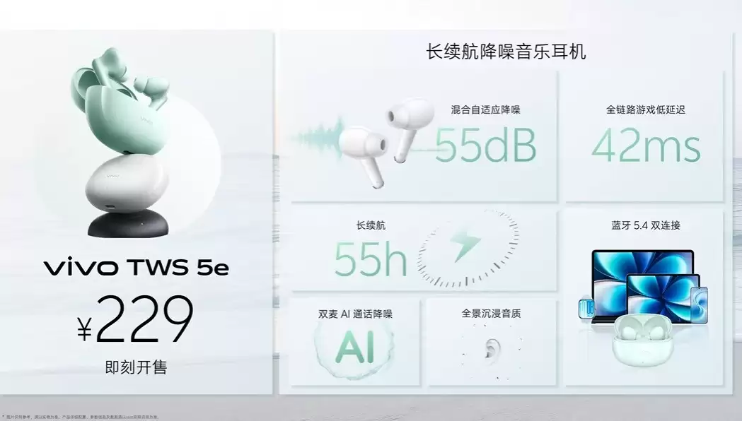 229元起,vivo发布3款周边产品