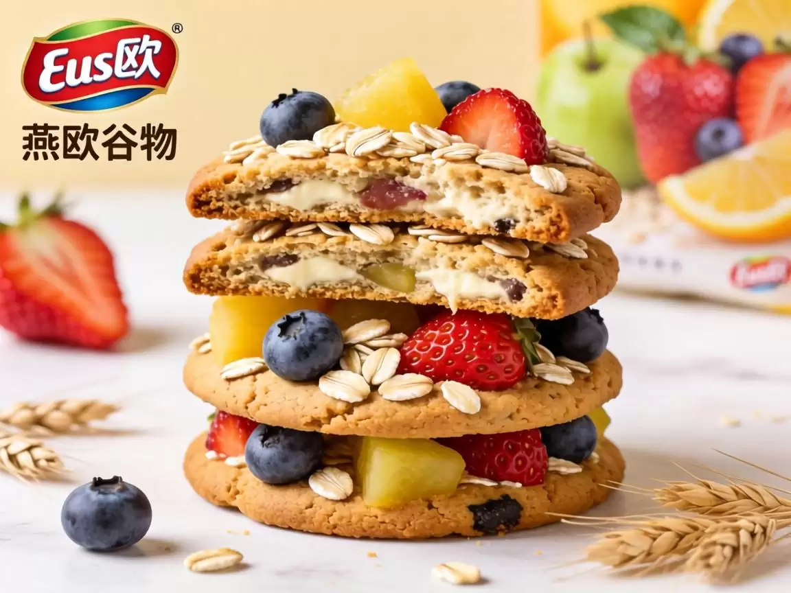 易斯欧谷物水果燕麦饼干,健康美味的零食新选择 易斯欧谷物水果燕麦饼干,健康美味的零食新选择