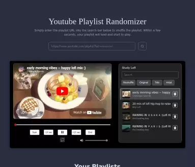 Playlist Randomizer