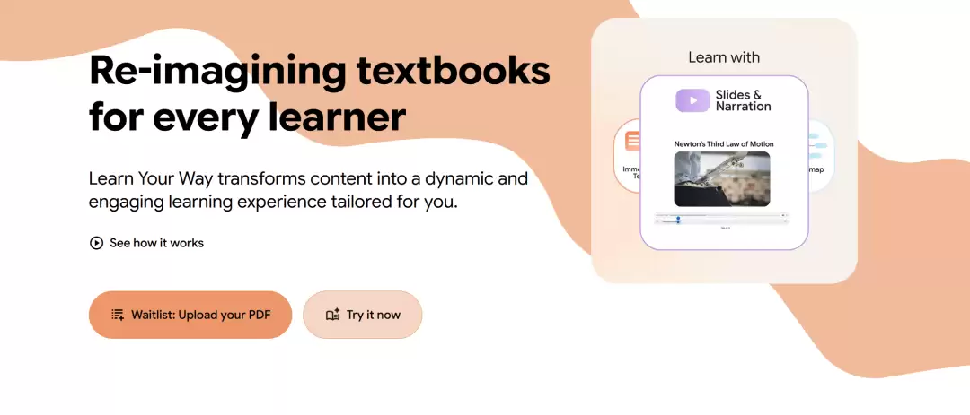 谷歌推出“Learn YourWay”，用AI重新定义教科书