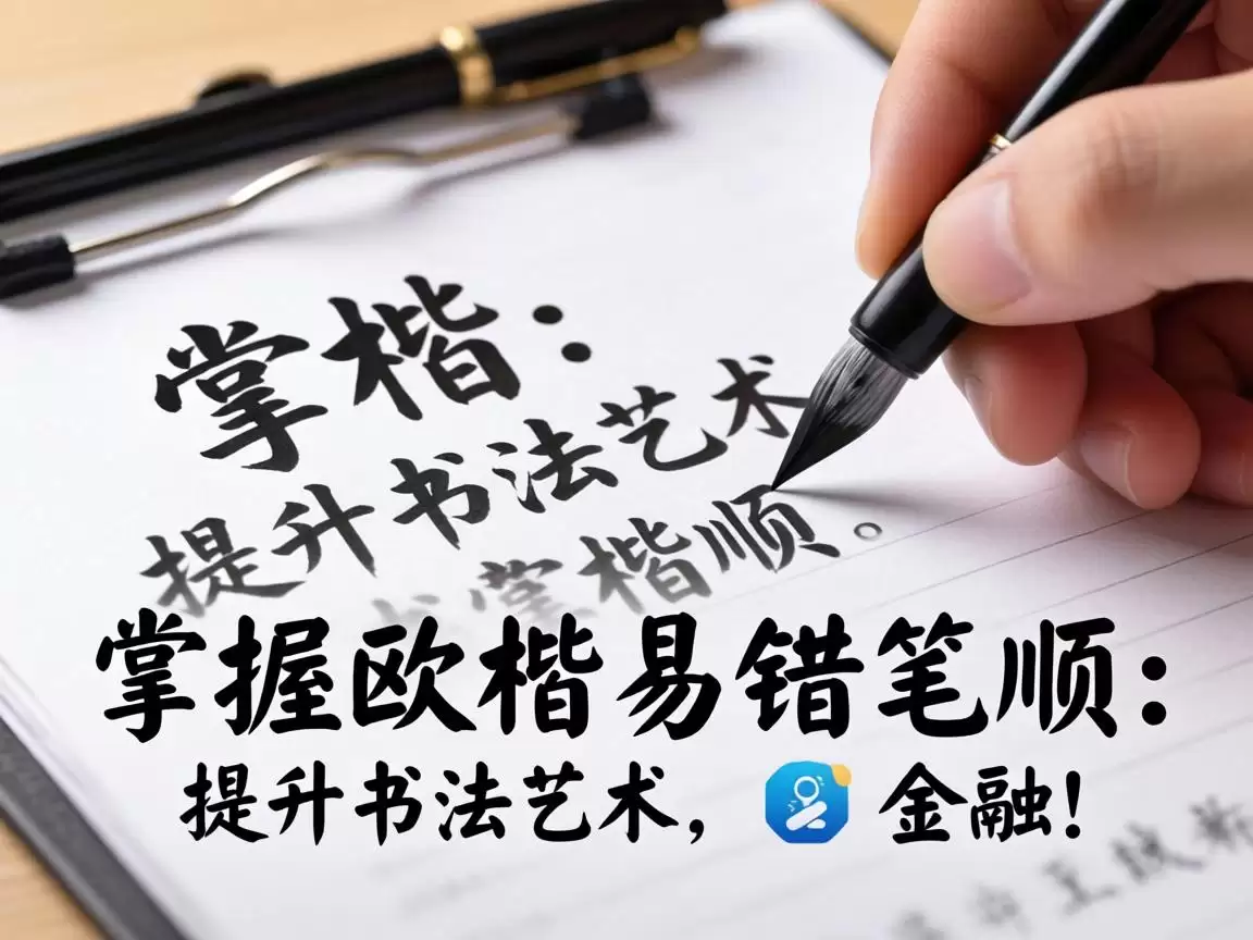 欧楷笔顺专项训练与结构解析 掌握欧楷易错笔顺核心技巧