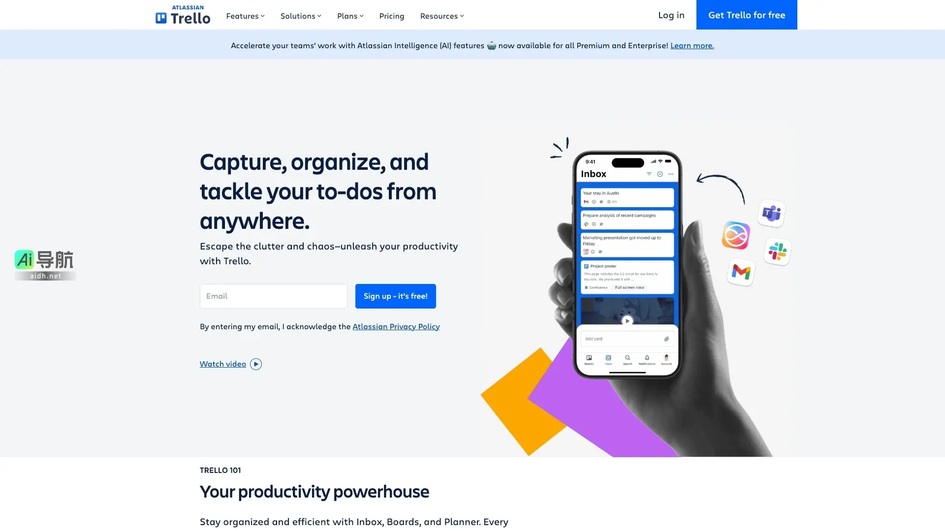 Trello 通过可视化工具帮助团队高效组织任务,提高生产力
