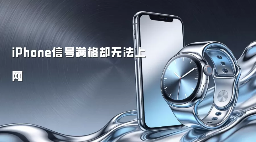 iPhone信号满格却无法上网