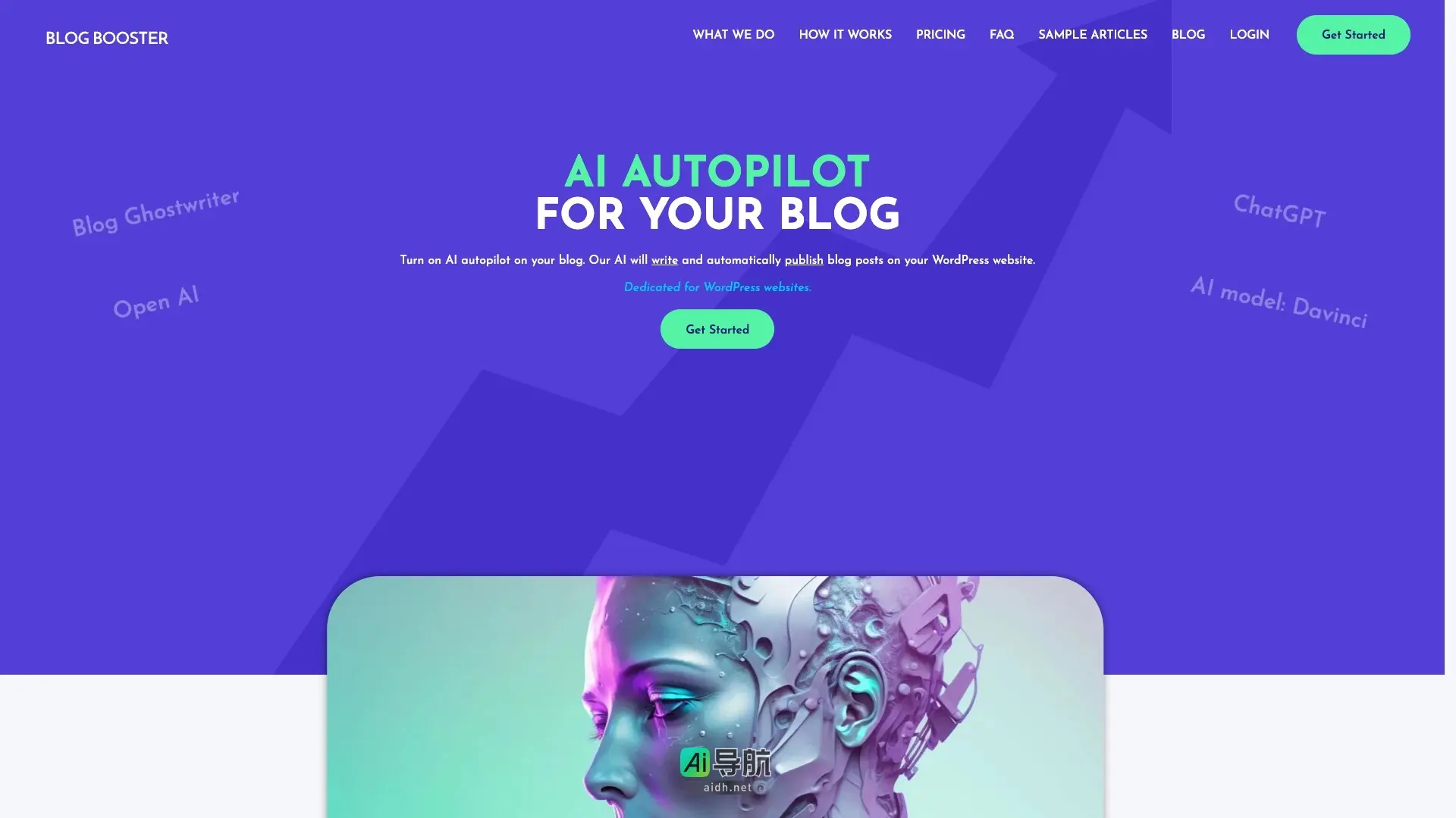 BLOGBOOSTER 提供AI自动写作服务,助力WordPress博客内容创作与发布