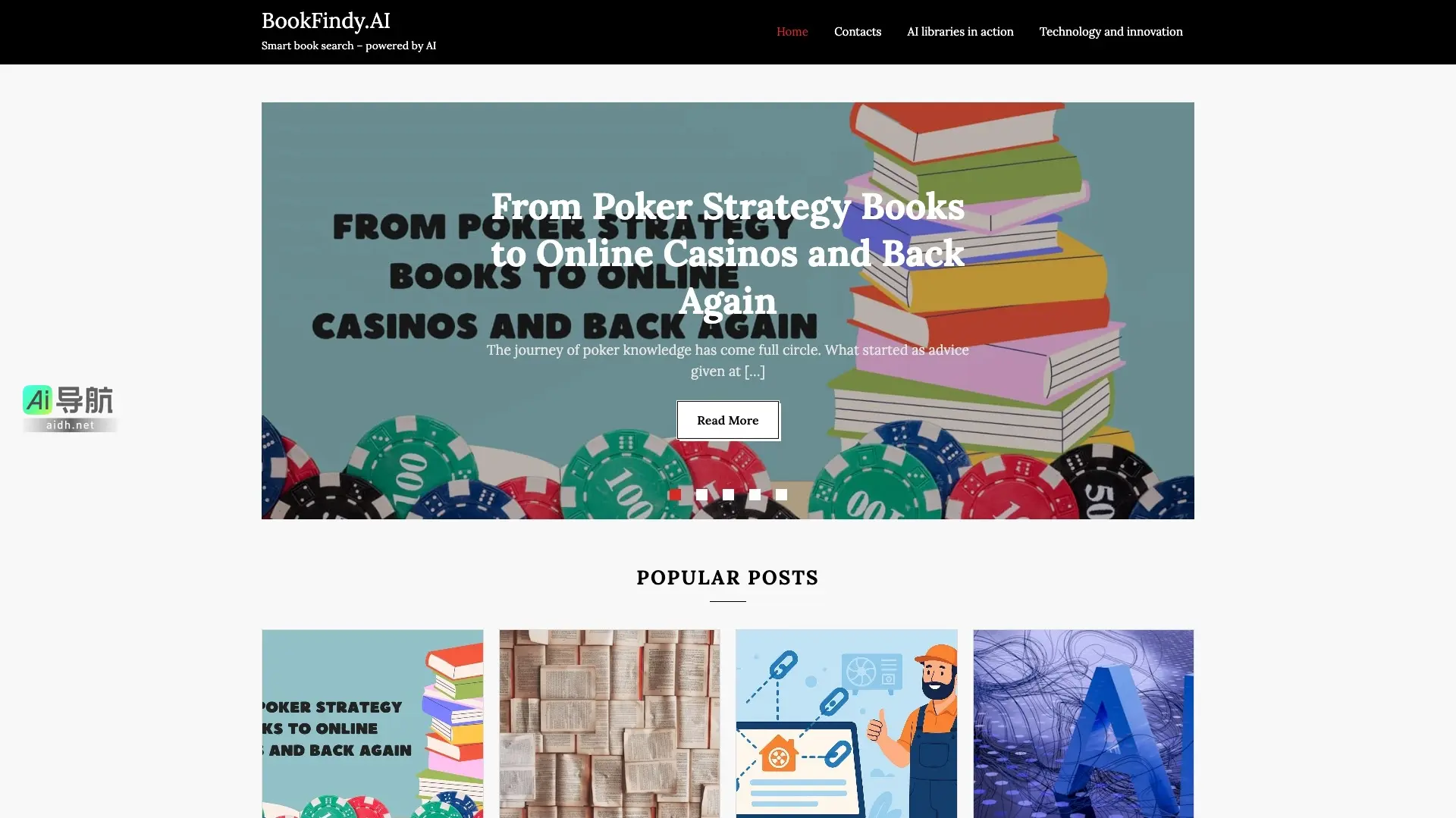 BookFindy.AI 利用人工智能提供智能书籍搜索，助力学习与知识获取