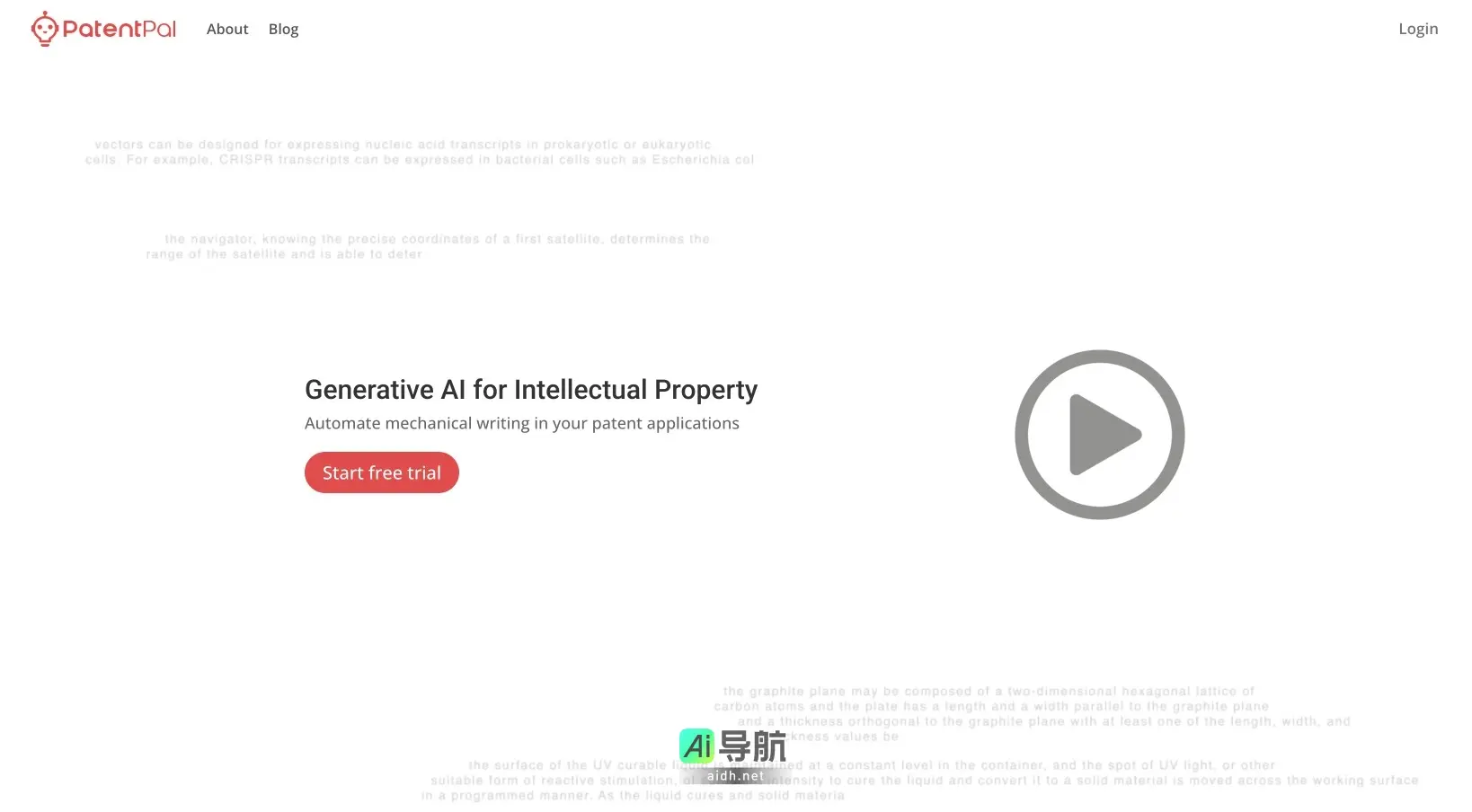 PatentPal 通过生成AI自动化撰写专利申请，简化知识产权保护过程