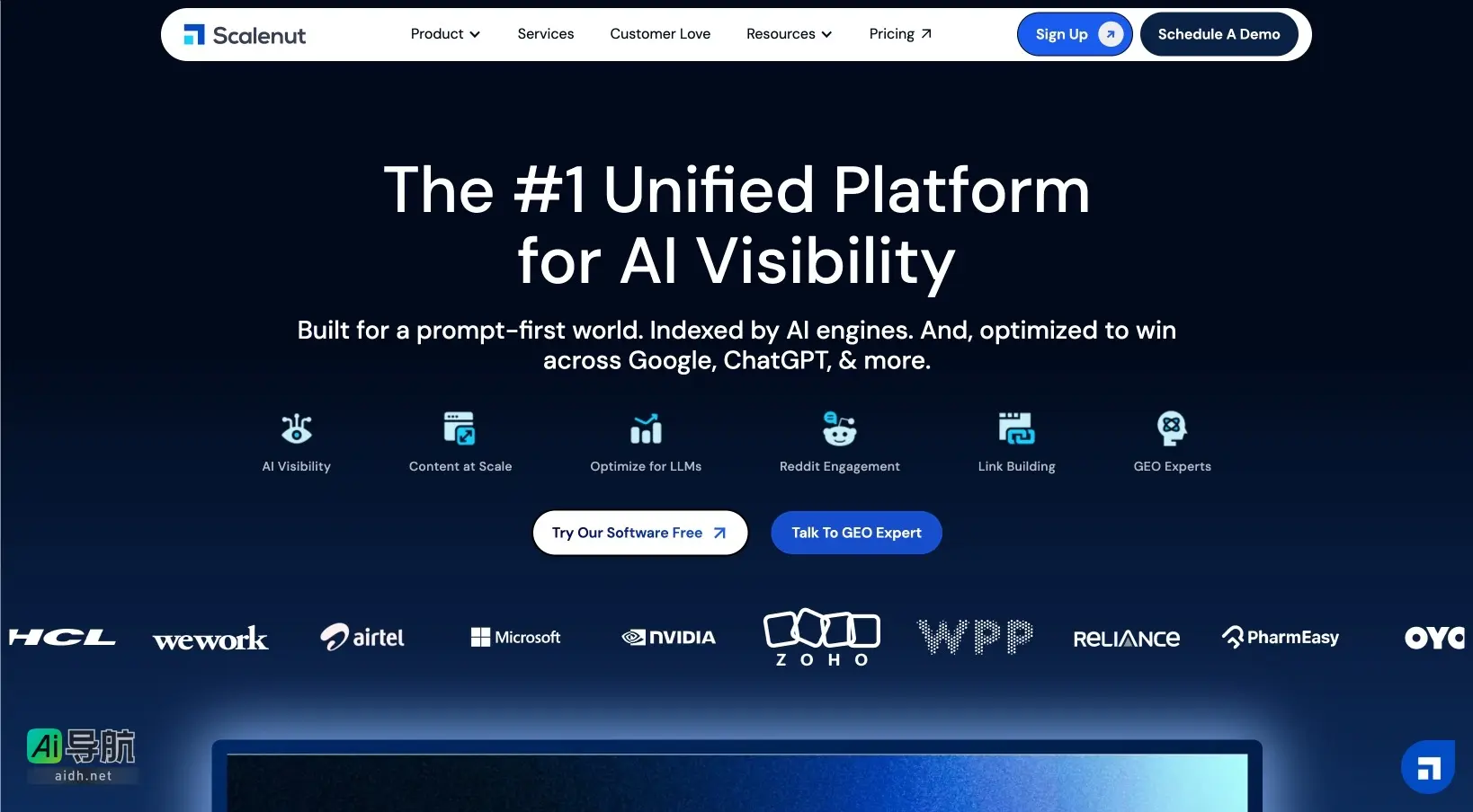 Scalenut AI 是一个一体化平台,帮助用户优化内容以提升在AI搜索中的可见性