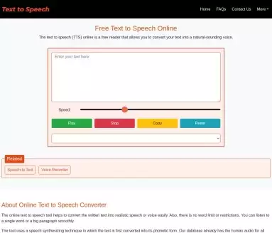 Text-Speech