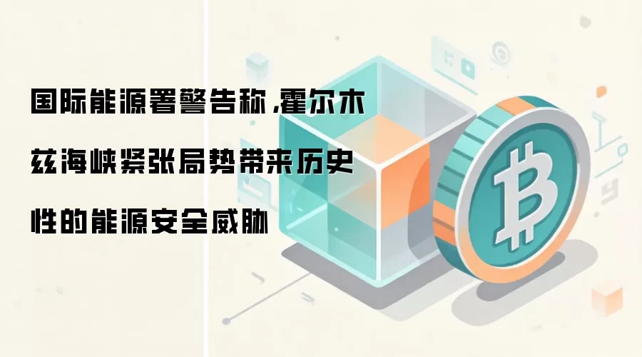 国际能源署警告称，霍尔木兹海峡紧张局势带来历史性的能源安全威胁