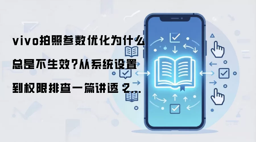 vivo拍照参数优化为什么总是不生效?从系统设置到权限排查一篇讲透:2026年5月还有哪些新变化值得关注
