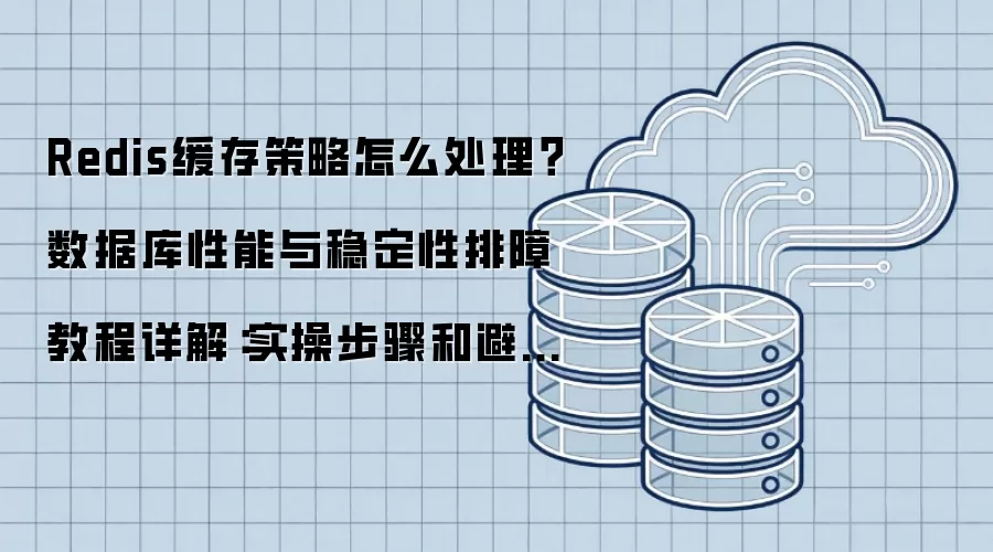 Redis缓存策略怎么处理?数据库性能与稳定性排障教程详解:实操步骤和避坑重点有哪些