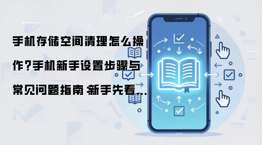手机存储空间清理怎么操作？手机新手设置步骤与常见问题指南：新手先看哪些关键点
