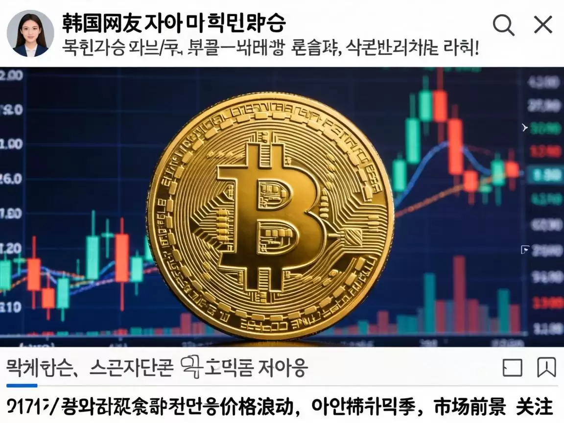 韩国网友热议比特币价格波动，市场前景引发关注