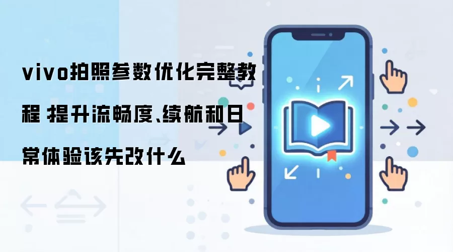 vivo拍照参数优化完整教程:提升流畅度、续航和日常体验该先改什么