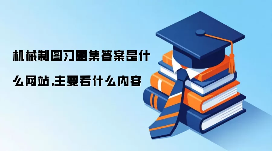 机械制图习题集答案是什么网站，主要看什么内容