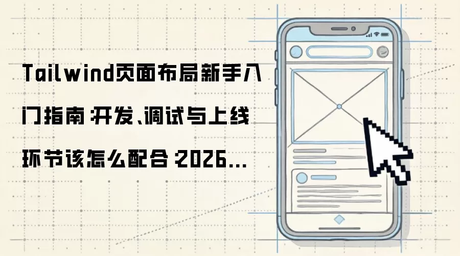 Tailwind页面布局新手入门指南:开发、调试与上线环节该怎么配合:2026年实际应用场景怎么落地