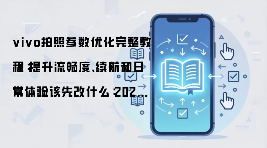 vivo拍照参数优化完整教程：提升流畅度、续航和日常体验该先改什么：2026年5月还有哪些新变化值得关注
