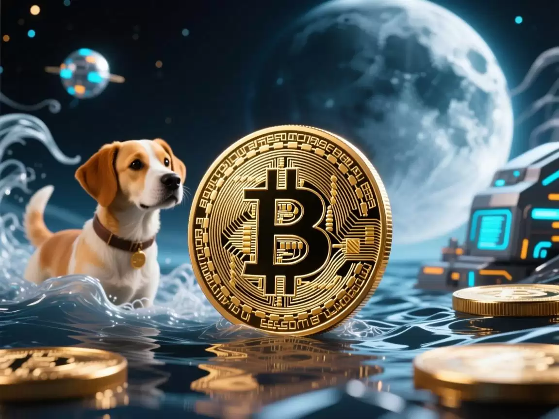风灵月影与狗狗币的加密哲学 区块链社区文化深度分析